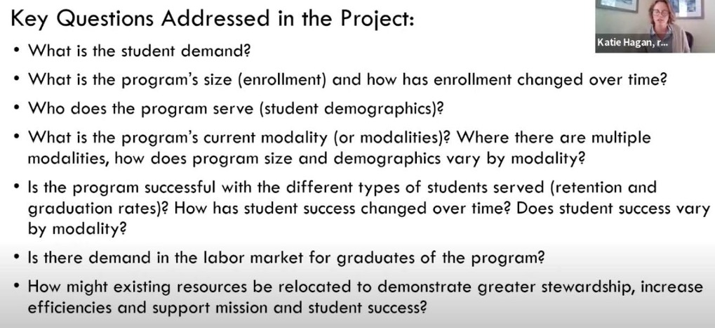 key questions addressed in rpk groups presentation to the University of Kansas Board of Regents